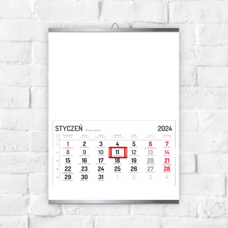 Kalendarze - Kalendarz z pełnym nadrukiem