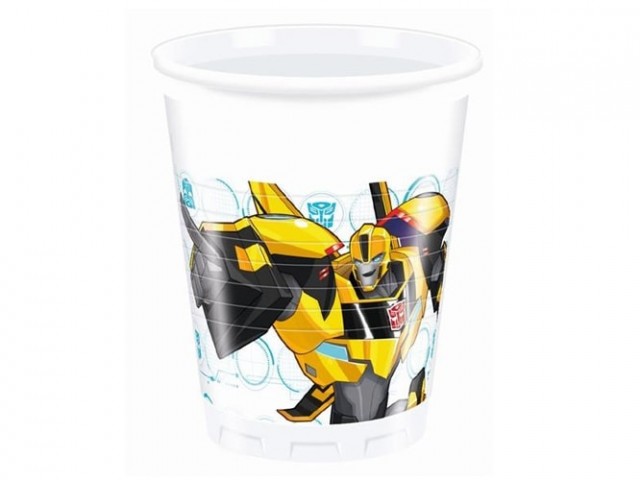 Kubeczki Urodzinowe Transformers Power 200 Ml 8 Szt Cuksycom